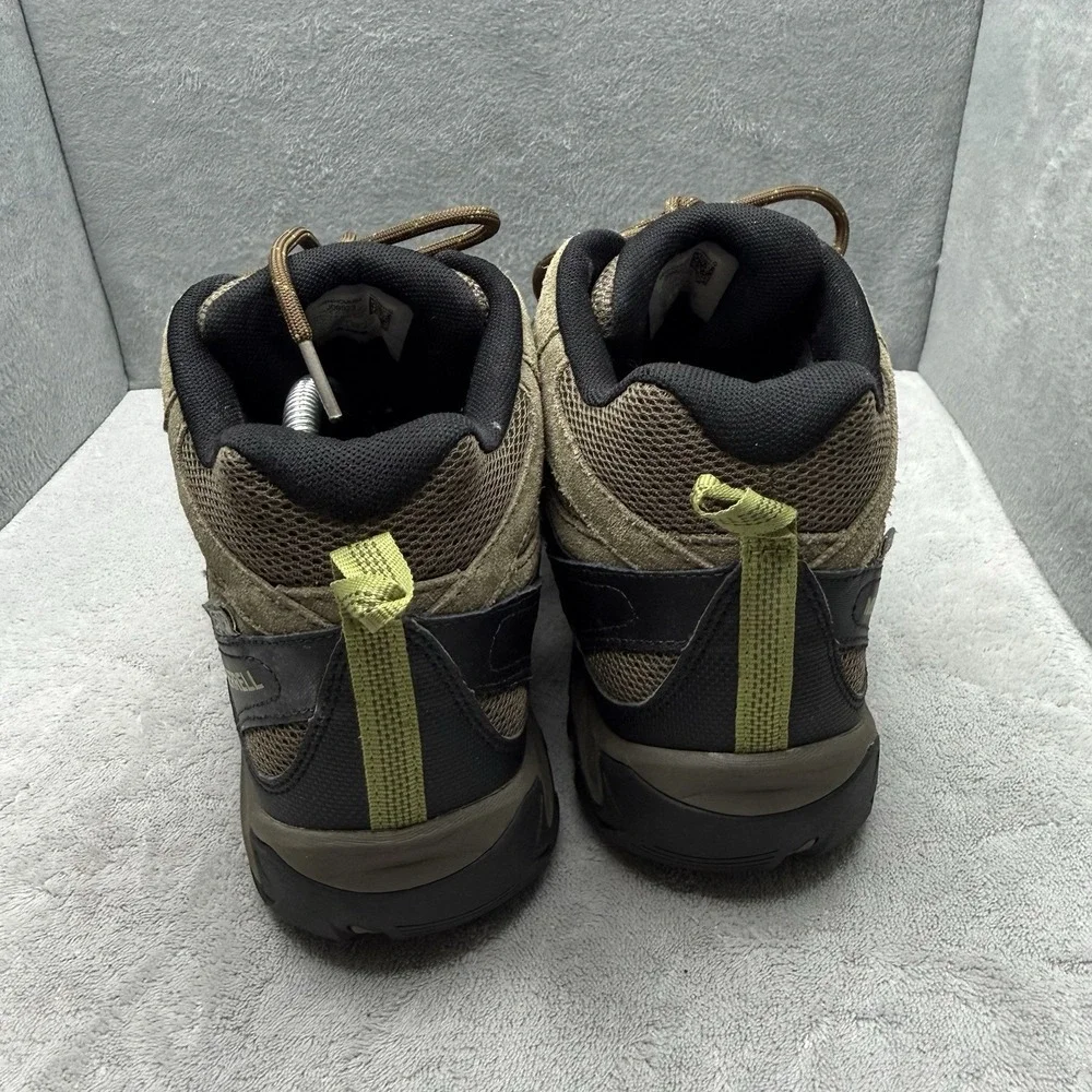 Merrell Outmost Mid Vent Waterproof Hiking Shoes Brown Men's Size 9.5 J09523